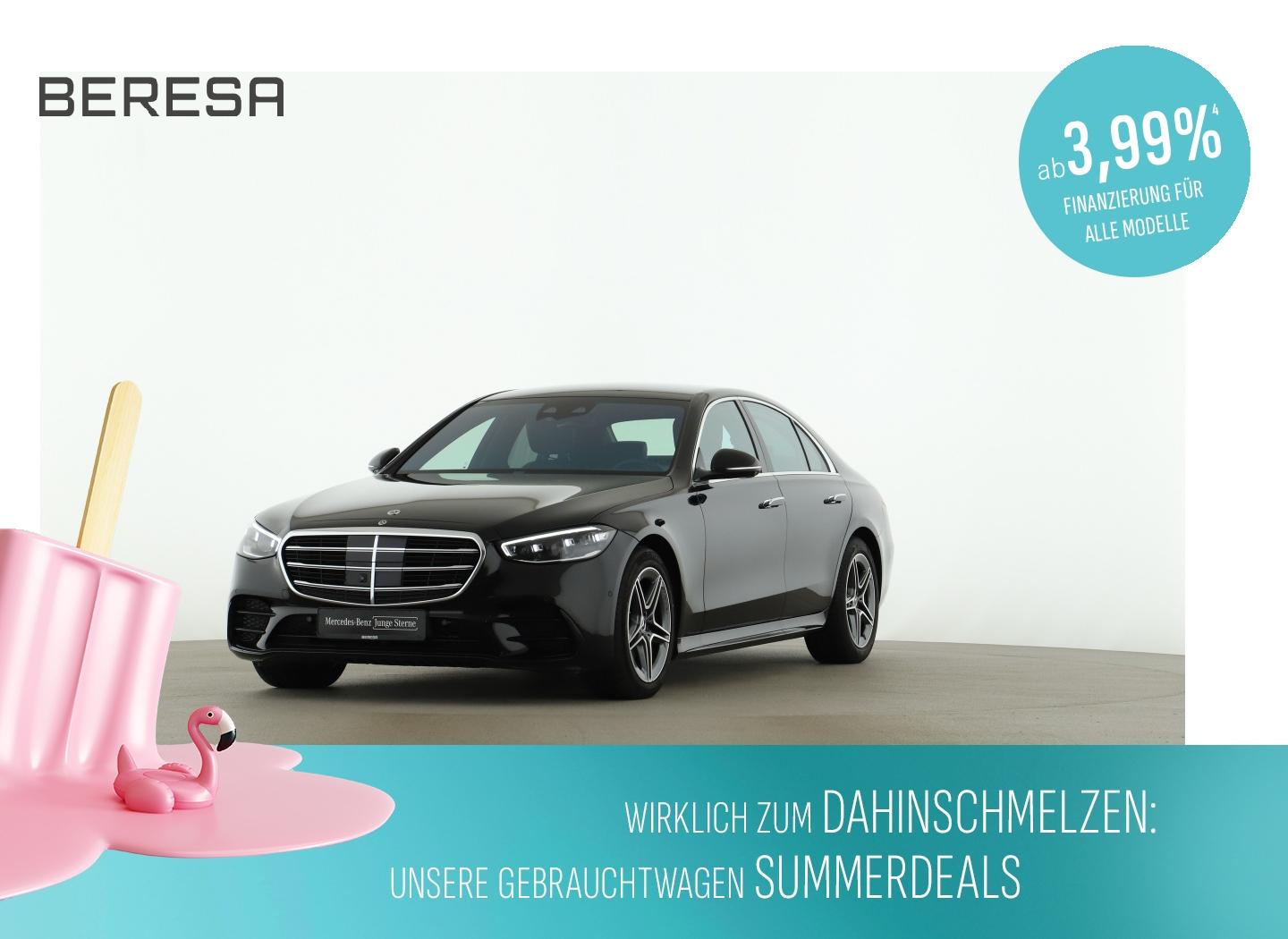Mercedes-Benz S 400 d 4M AMG Night Standhz Sitzklima Burmester