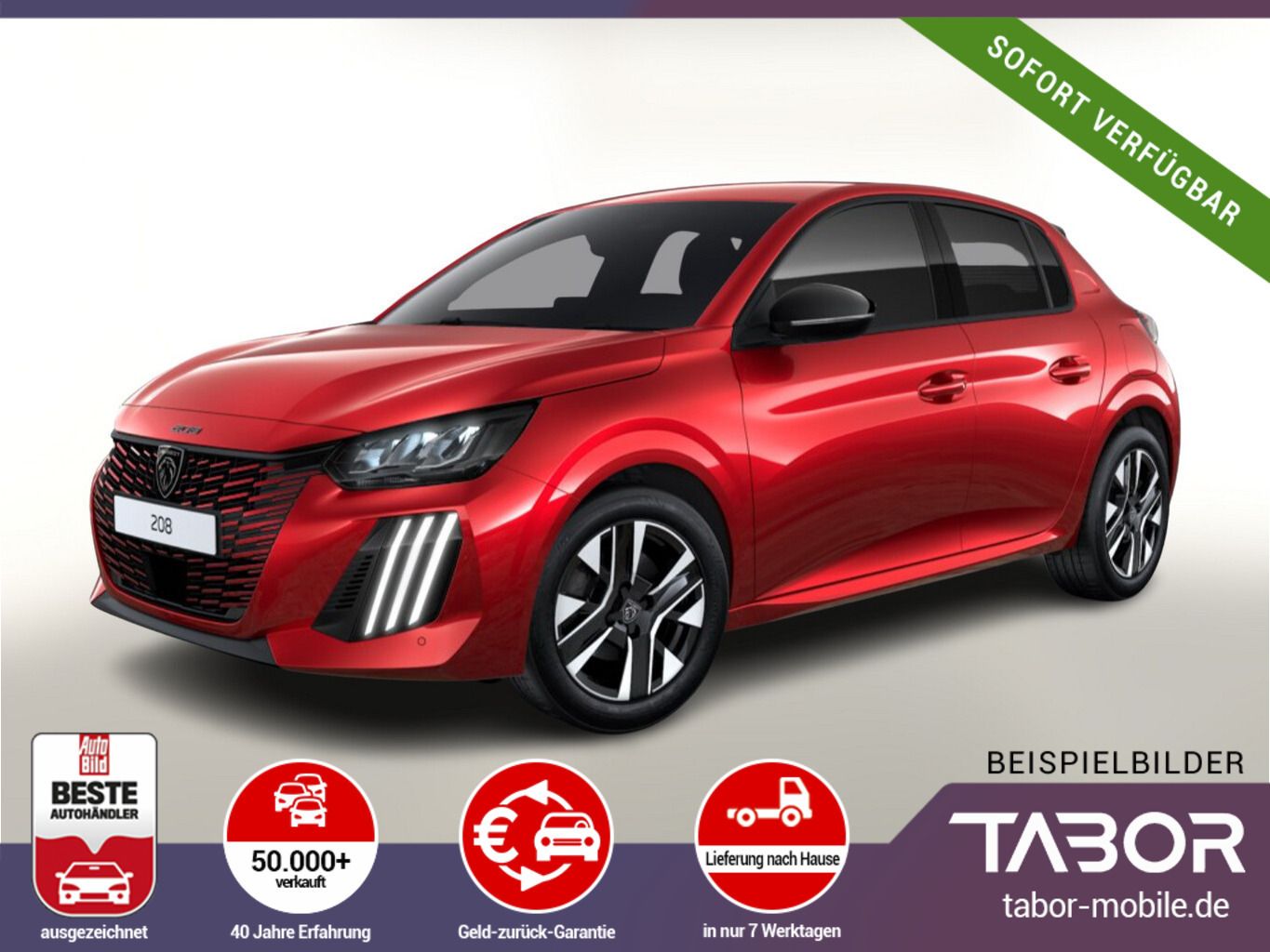 Peugeot 208 Allure Nav 360° SHZ ACC 2xPDC LED UVP-33%*