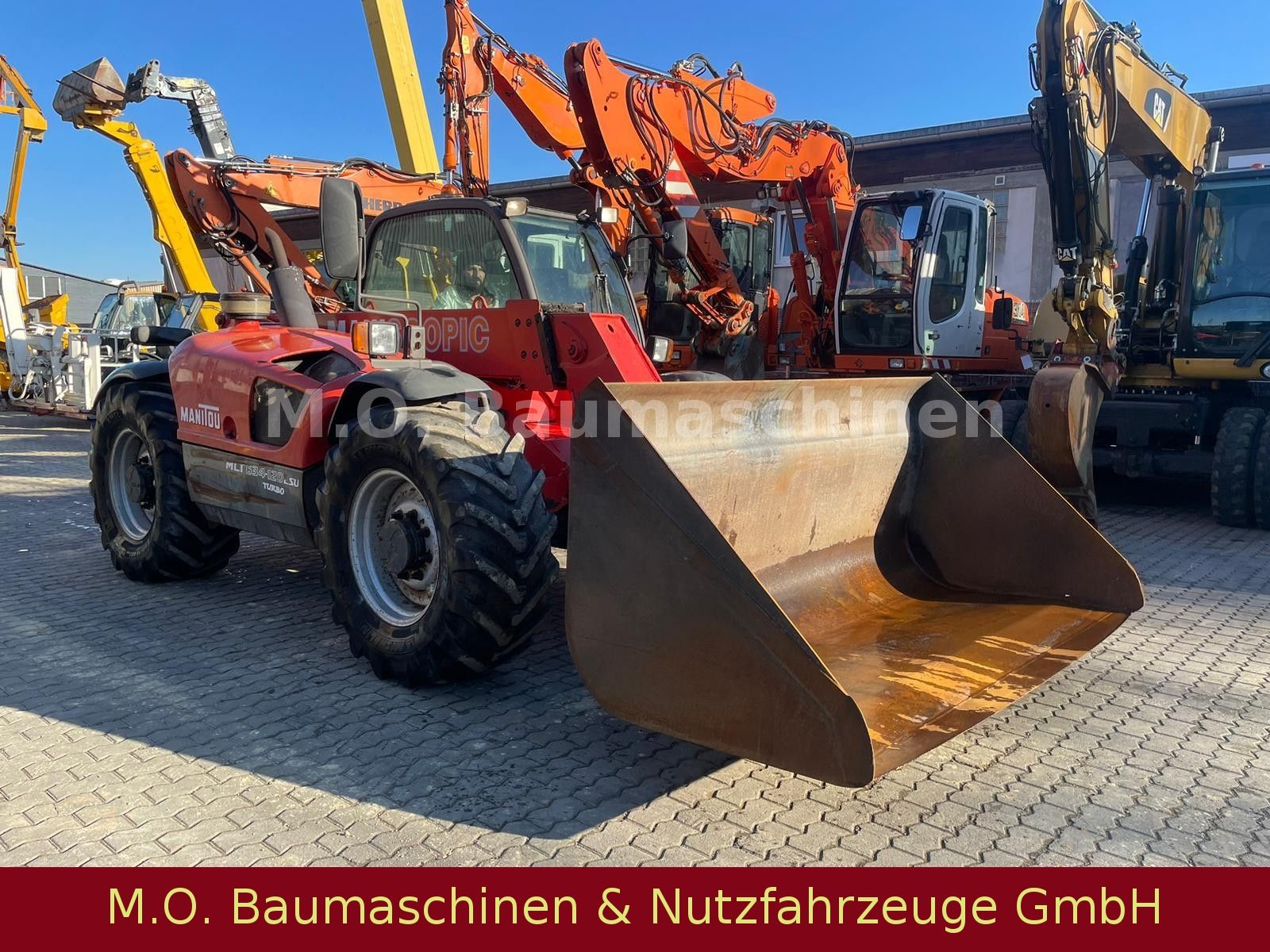 Fahrzeugabbildung Manitou MLT 634-120 LSU Turbo / SW / Gabel / Schaufel /