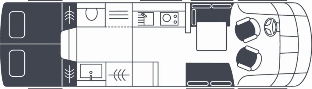 NIESMANN + BISCHOFF Arto 88 Energiepaket+Hubstützen+ohne Hubbett