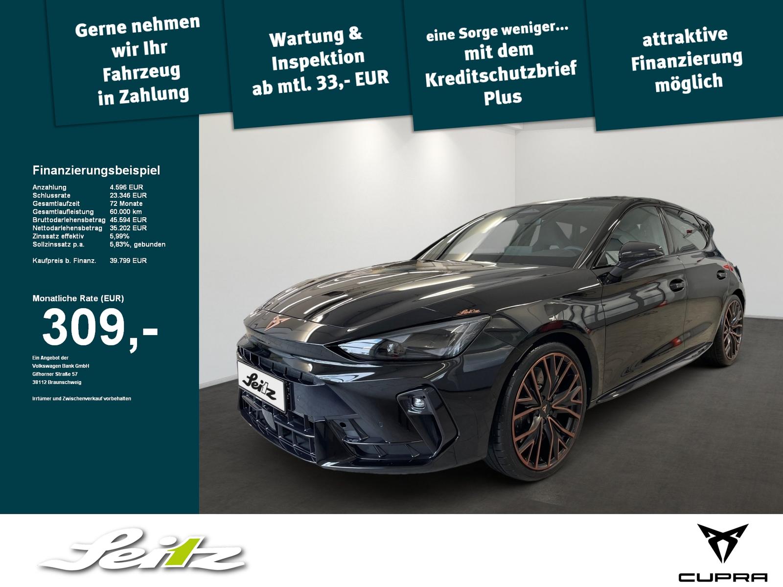 Cupra Leon 2.0 TSI VZ *PANO*AHK*SENNHEISER*KAMERA*