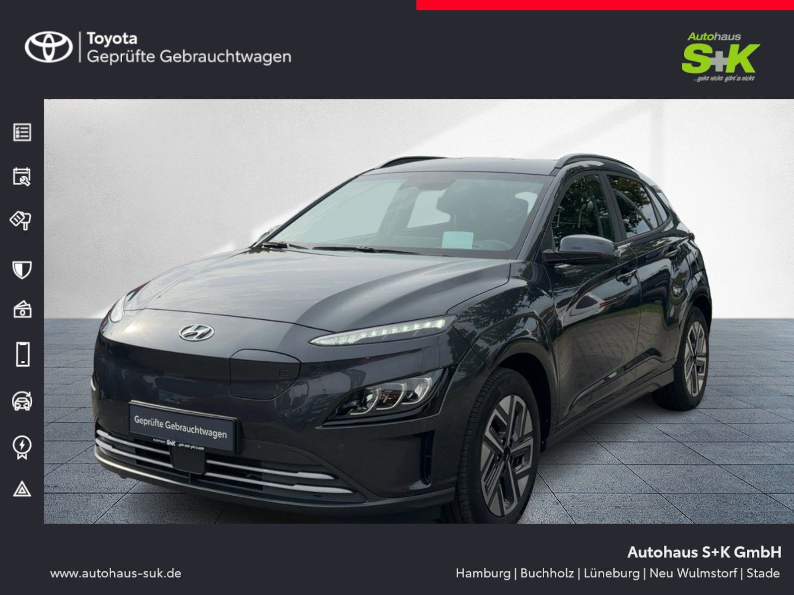 Hyundai KONA Trend "Headup"Carplay"Totwinkel"EPH"R-Kamer