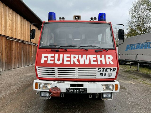 Steyr L35 4x4 Feuerwehr Fahrzeug Bj 1985