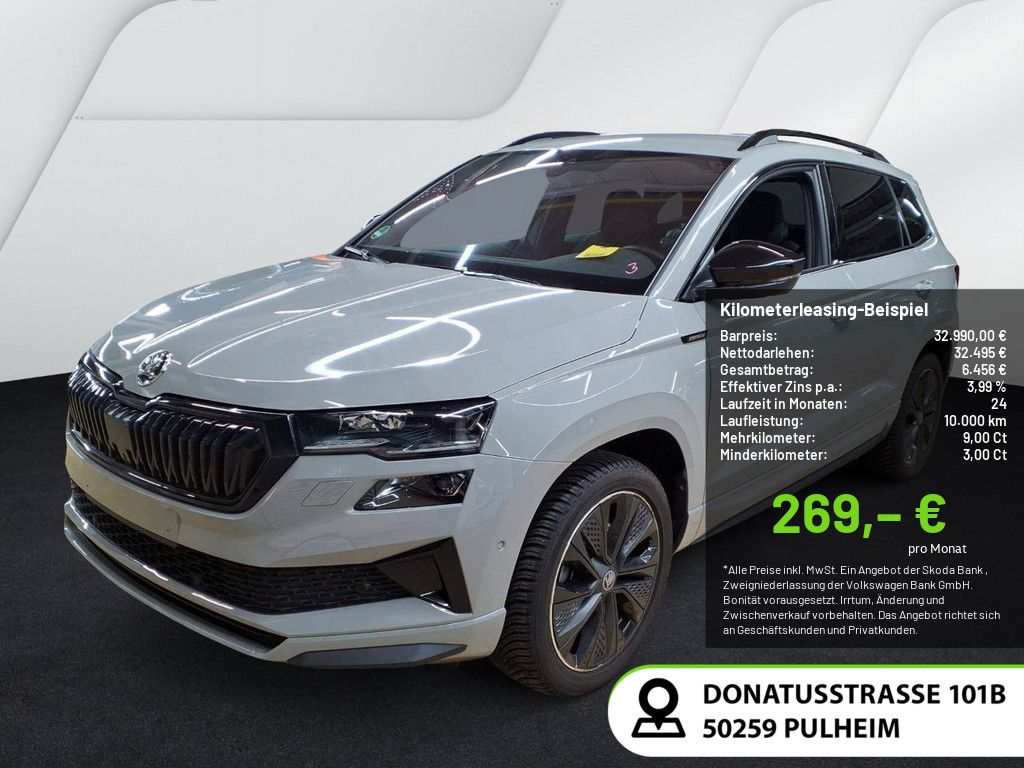 Skoda Karoq 1.5 TSI Sportline NAVI MATRIX-LED AHK 360°