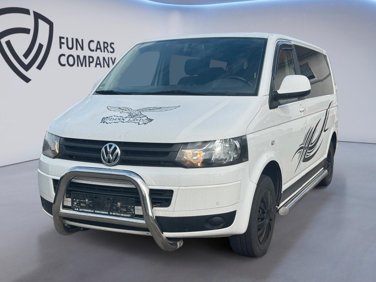 Volkswagen T5 Transporter 2.0 TDI Aut AHK 8-STZ UMBAU! Navi