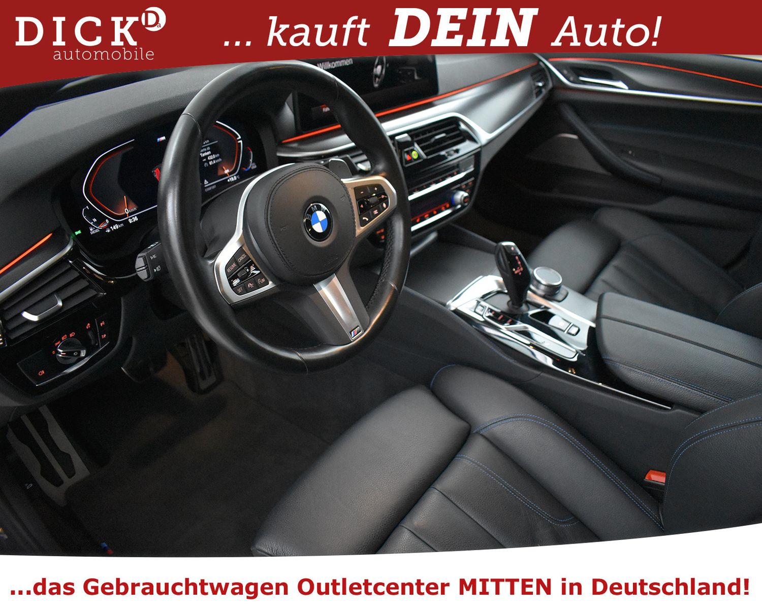 BMW 530d Sport Aut M PAKET+PROF+KAM+HEAD+SOFT+H&K+AH - Image 10
