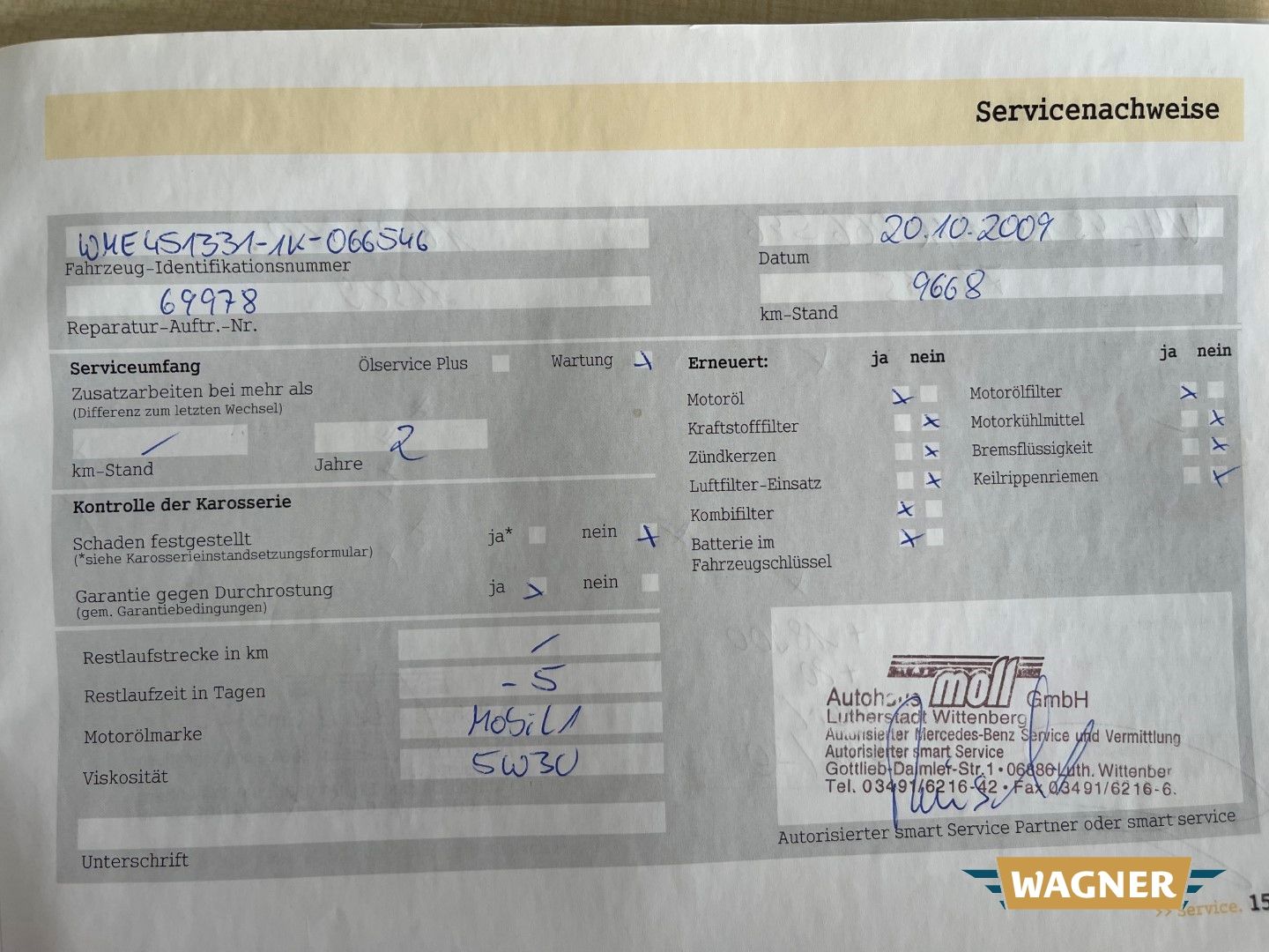 Fahrzeugabbildung Smart fortwo Passion  Klimaanlage TÜV 06/2027