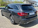 Mercedes-Benz C 200 C -Klasse AMG line Sitzheizung Panorama - mit Diesel-Antrieb: Grün, Panorama-Dach, Kombi