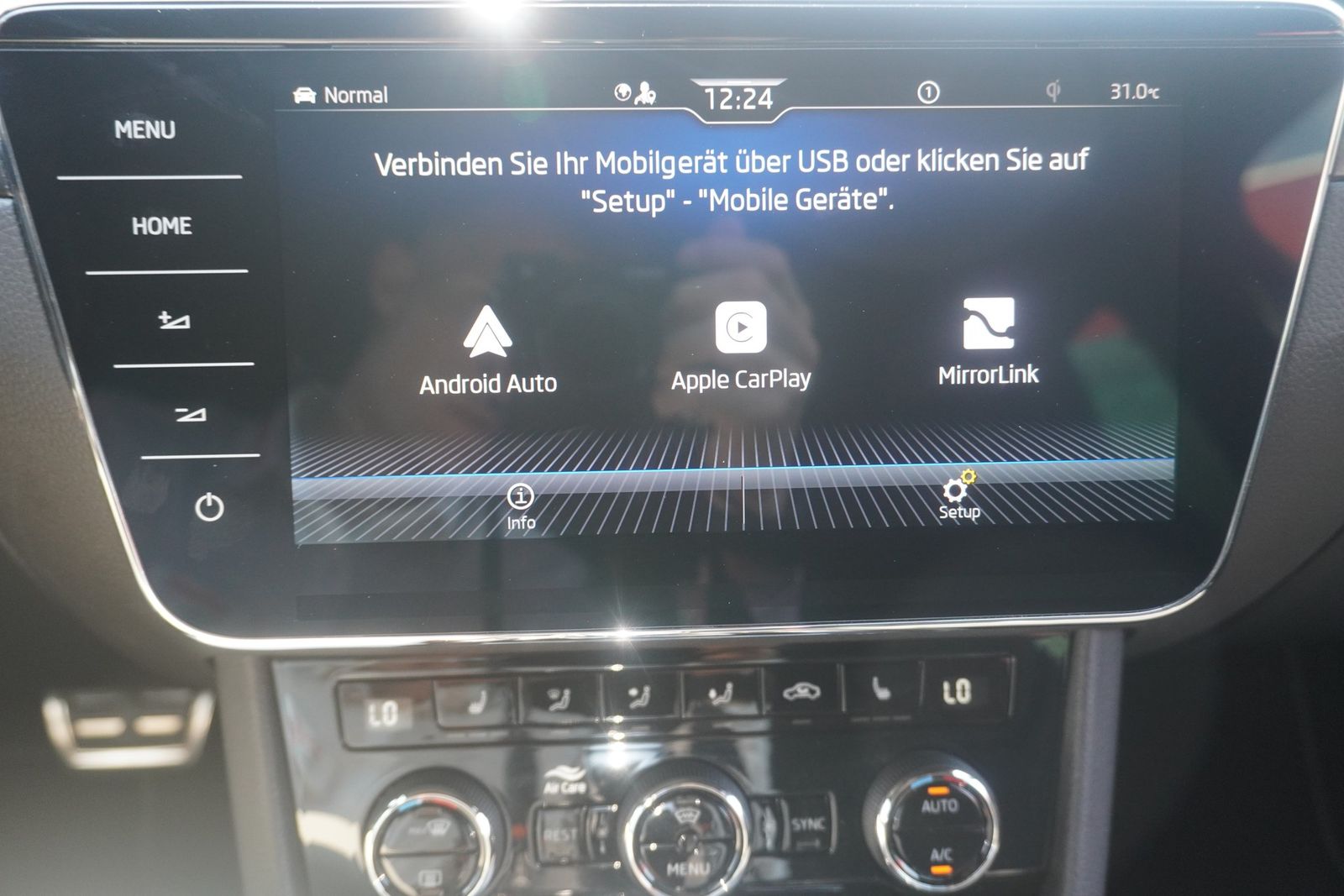 Skoda Superb Combi 2.0TSI Sportline LED Navi ACC Leder foto 14