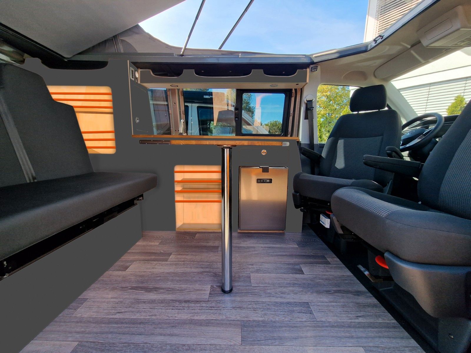 Volkswagen T6.1 wie California AUFSTELLDACH KÜCHE ALLTAG foto 10