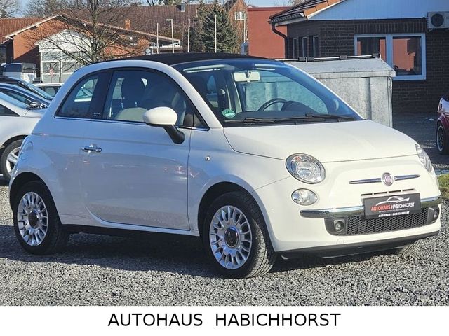 Fiat 500C /Teilleder/PDC/Klima/Efh/Alu/Zahnriemen neu