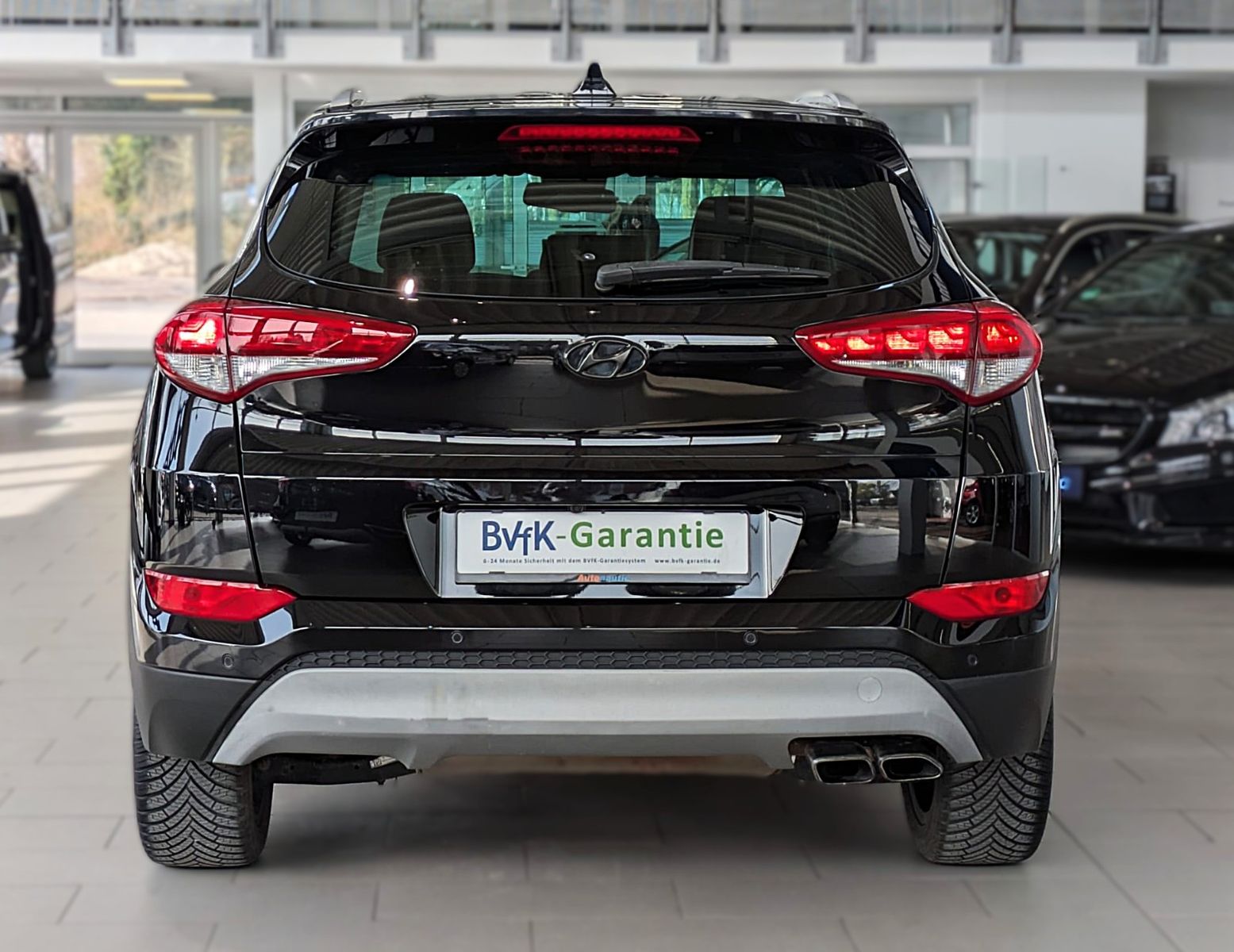 Fahrzeugabbildung Hyundai TUCSON 1.6i DTC PASSION SITZHZ ANDROID NAVI CAM
