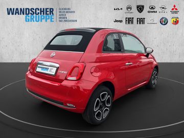 Fiat 500C Cabrio Club 1,0 Carplay+PDC+Klima