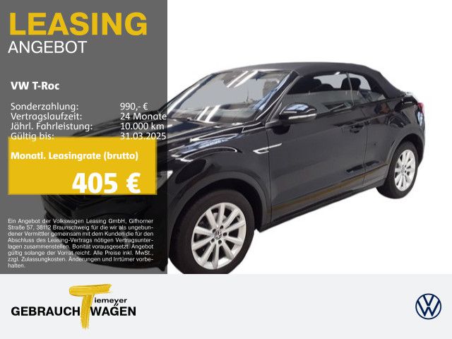 Volkswagen T-Roc Cabrio 1.5 TSI DSG R-LINE BLACK LM18 ST.HE