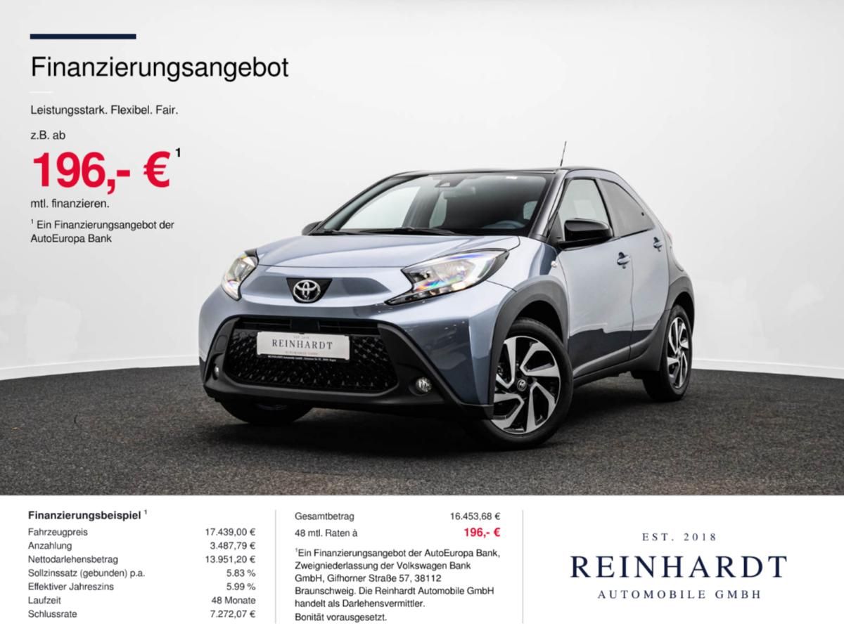 Toyota AYGO X 1.0 VVT-i TEAMPLAYER ACC/CARPLAY/KAMERA