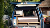 Volkswagen T3 Syncro Camper 2.1 WBX Motor+Getriebe neu - blaue Volkswagen T3 Caravelle
