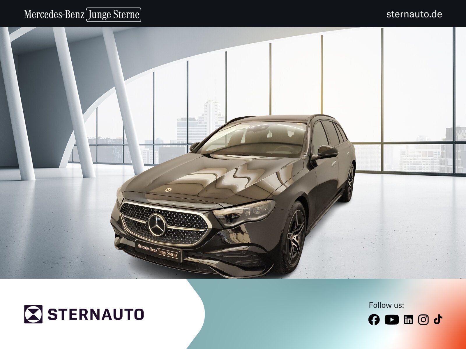 Mercedes-Benz E 300 de 4MATIC T-Modell mit EQ Hybrid Technolog