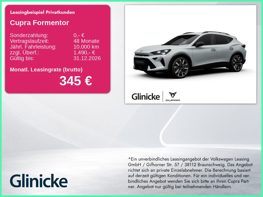 Cupra Formentor VZ 2.0 TSI 7-Gang DSG 4Drive