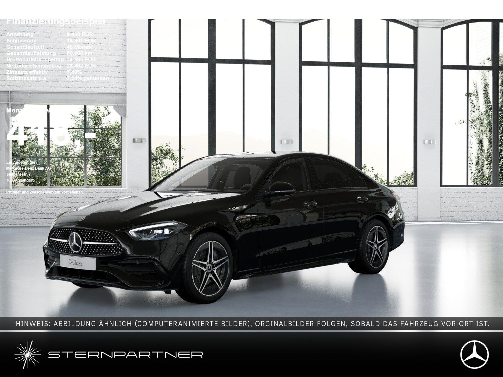 Mercedes-Benz C 300 e AMG+NIGHT+360°+AMBIENTE.PLUS