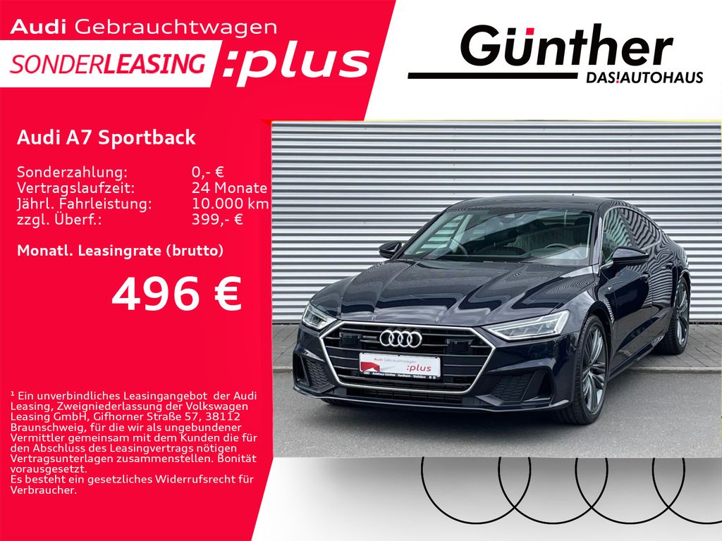 Audi A7 Sportback 45 TFSI QUATTRO S LINE WINTERRÄDER+