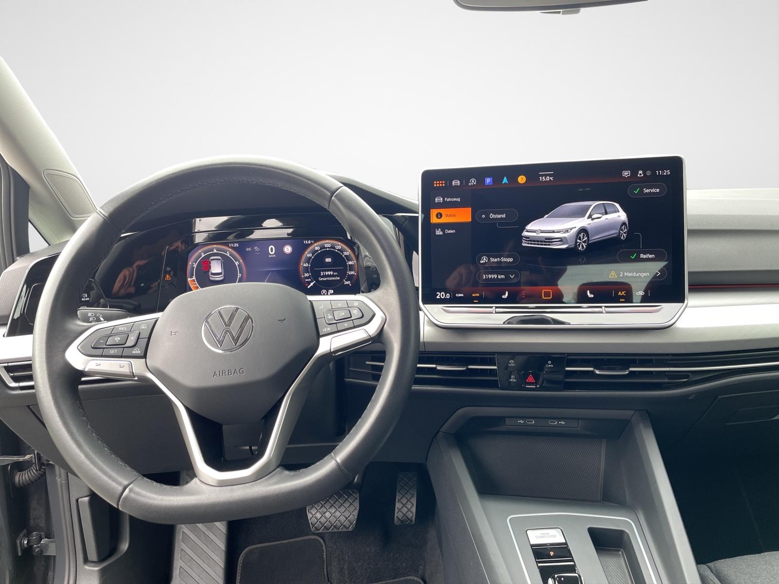 Volkswagen Golf 1.5 eTSI DSG Life HeadUp Navi LED PDC LM, миниатюра 8