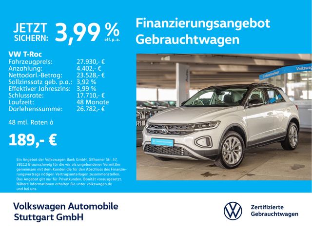 Volkswagen T-Roc Style 1.5 TSI Navi LED Kamera AHK ACC SHZ