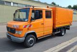 Mercedes-Benz Vario 614 D Doppelkabine Doka Plane - Mercedes-Benz 614 d