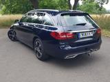 Mercedes-Benz C 180 T Autom.-AHK-LED-DAB-NAVI-ALU - Mercedes-Benz C 180 mit Benzin-Antrieb: Blau, Kombi