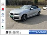 BMW 220d Cabrio Aut. Sport Line - silberne BMW 220