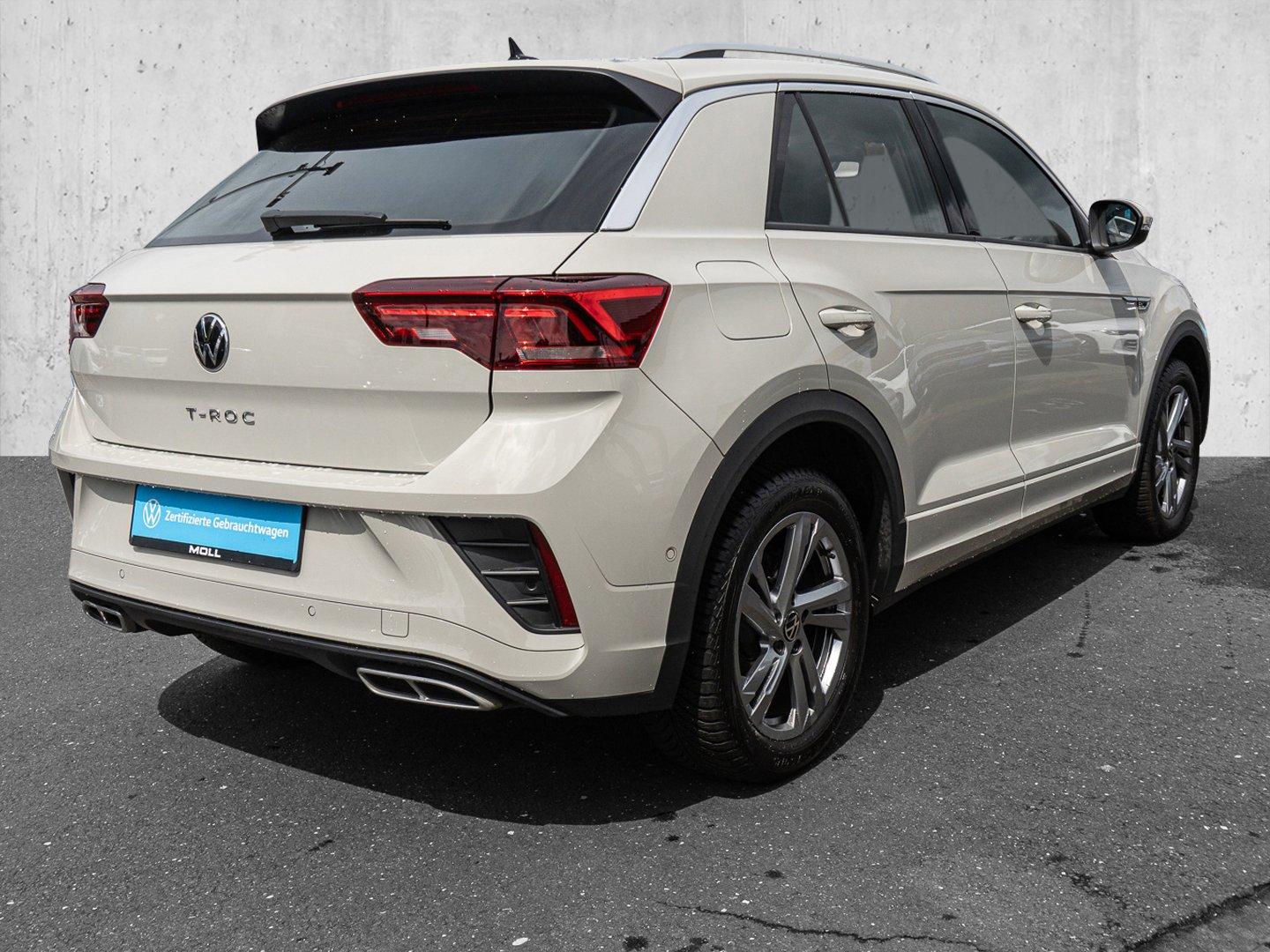 Volkswagen T-Roc 1.0 TSI R-Line ACC AMBIENTE SHZ 17ALU PDC, миниатюра 4