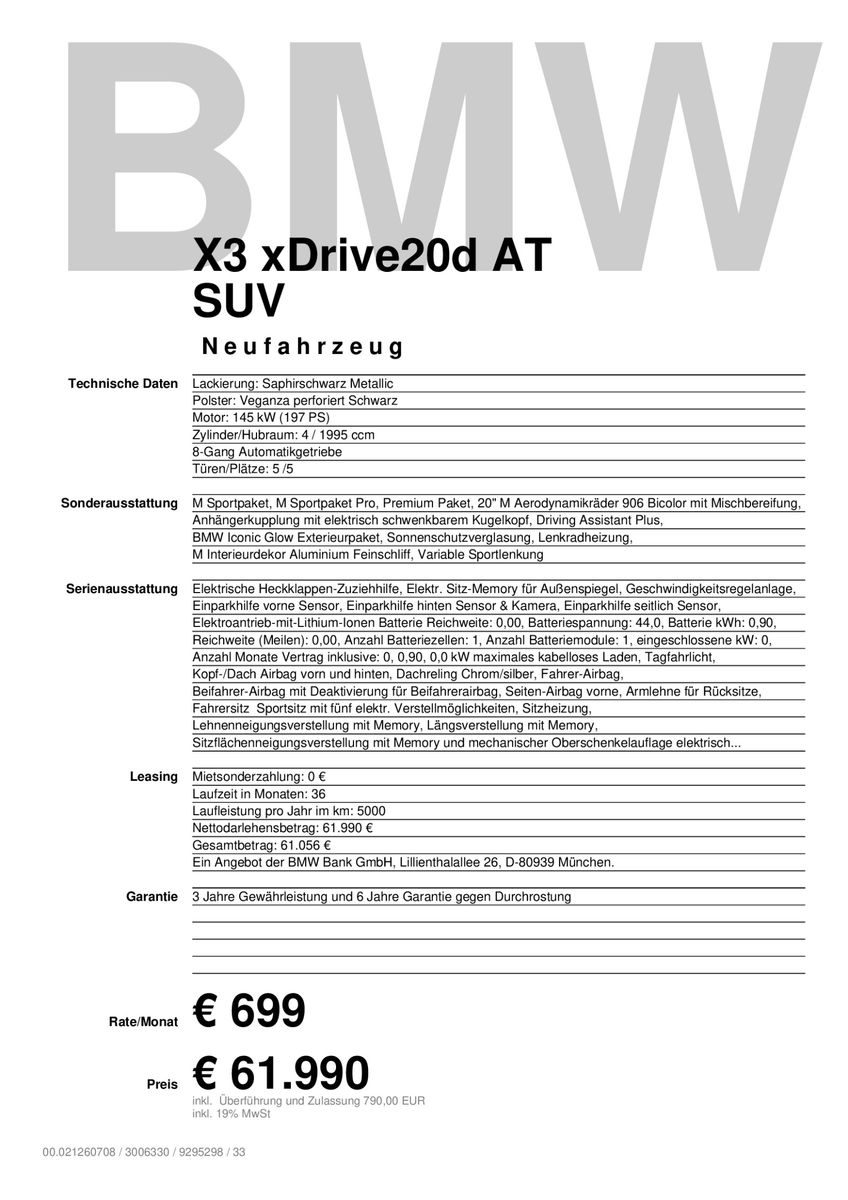 BMW X3 - Bild 2