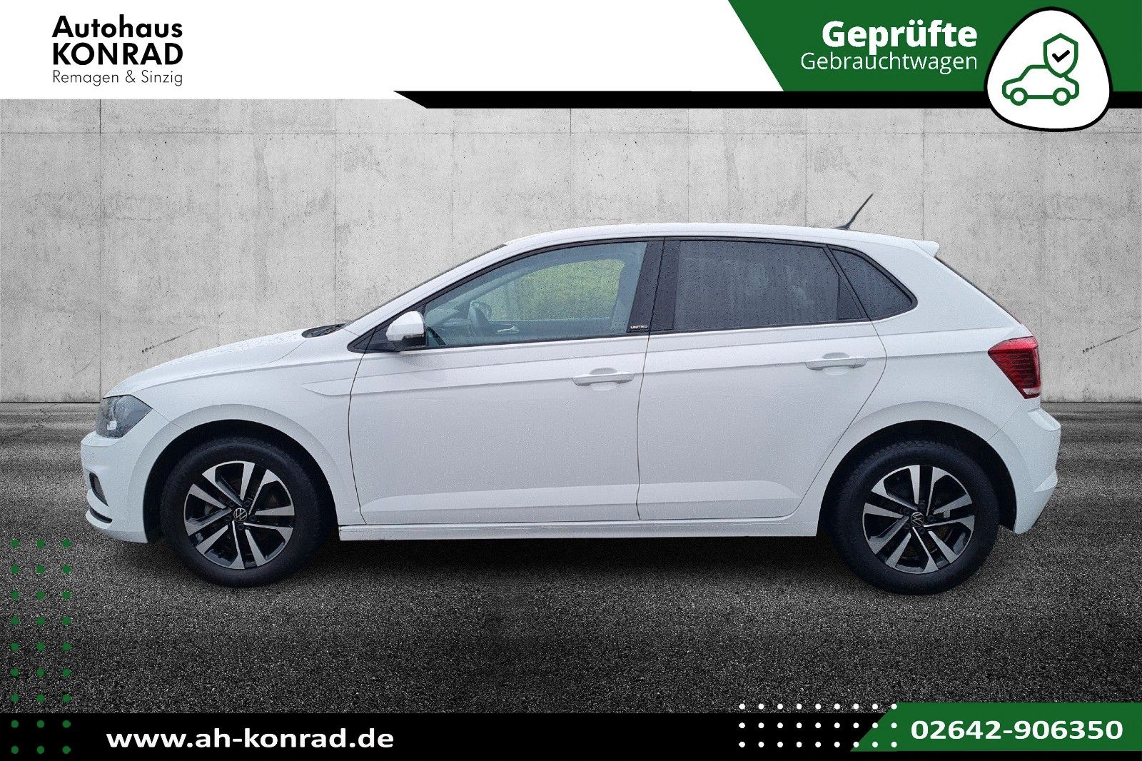 Fahrzeugabbildung Volkswagen Polo VI United 1.0 TSI APP*SHZ*APS
