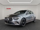Mercedes-Benz B 220 d-WIDESCREEN-PANO-360-MULTIBEAM-SPUR-8FACH - mit Diesel-Antrieb: Grau, Teilleder, Panorama-Dach, Limousine