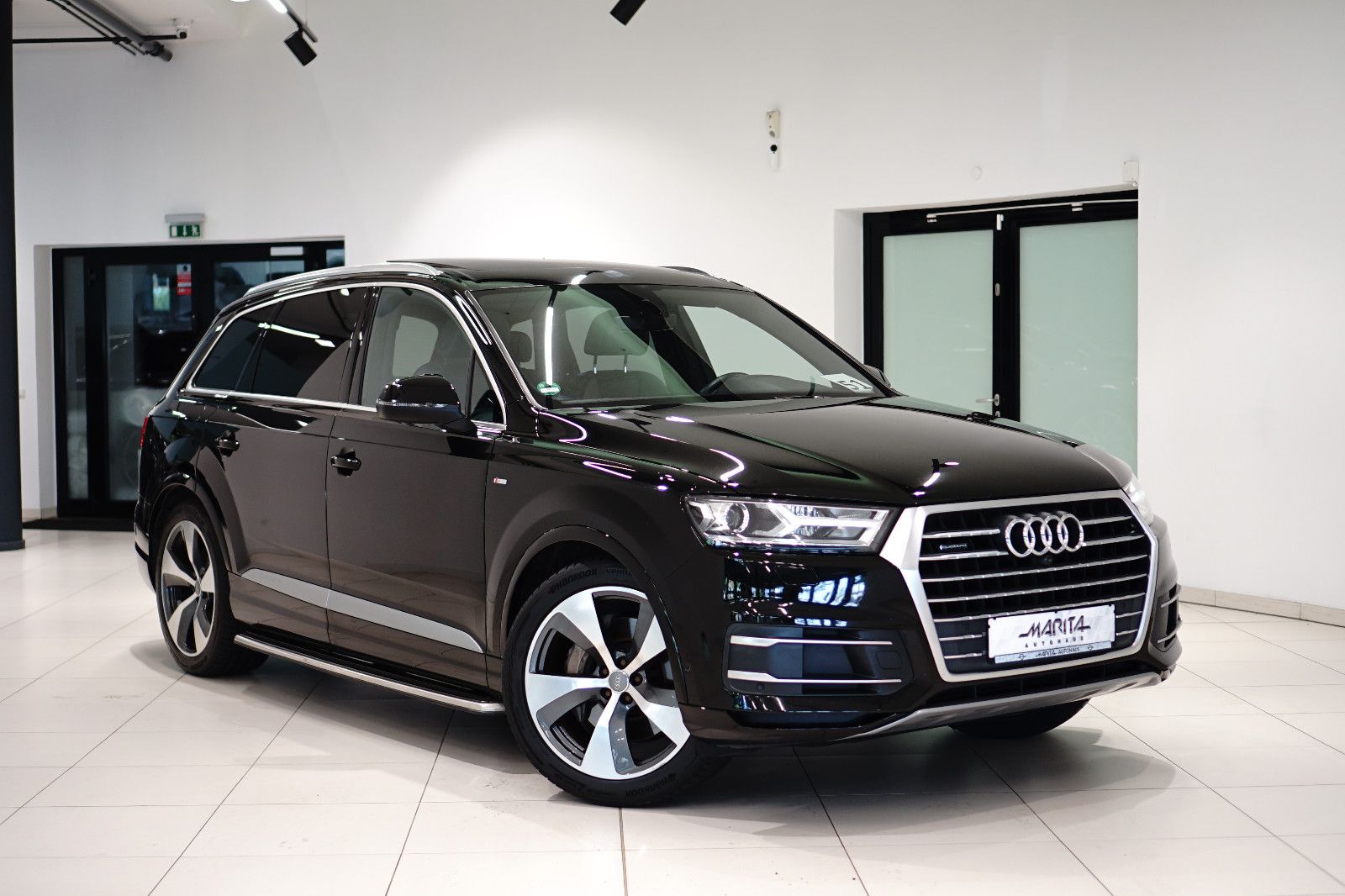 AUDI Q7 3.0|S-LINE|7-SITZ|LUFT|360°|PANO|MEMORY|BOSE|