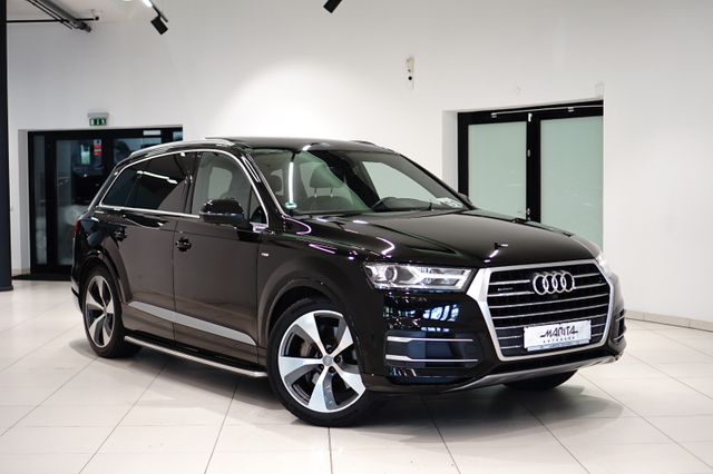 AUDI Q7 3.0|S-LINE|7-SITZ|LUFT|360°|PANO|MEMORY|BOSE|