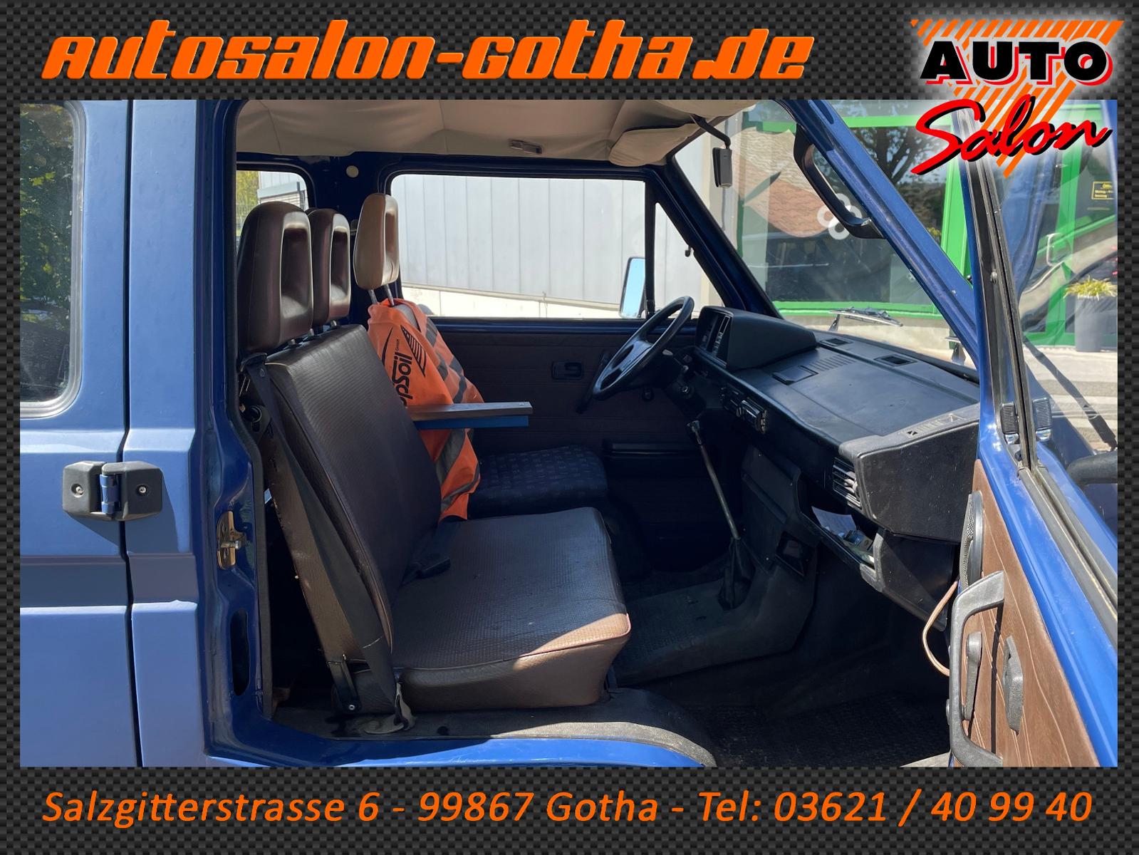 Volkswagen T3 DOKA Pritsche Typ 245/247 1.9 Turbodiesel HKZ