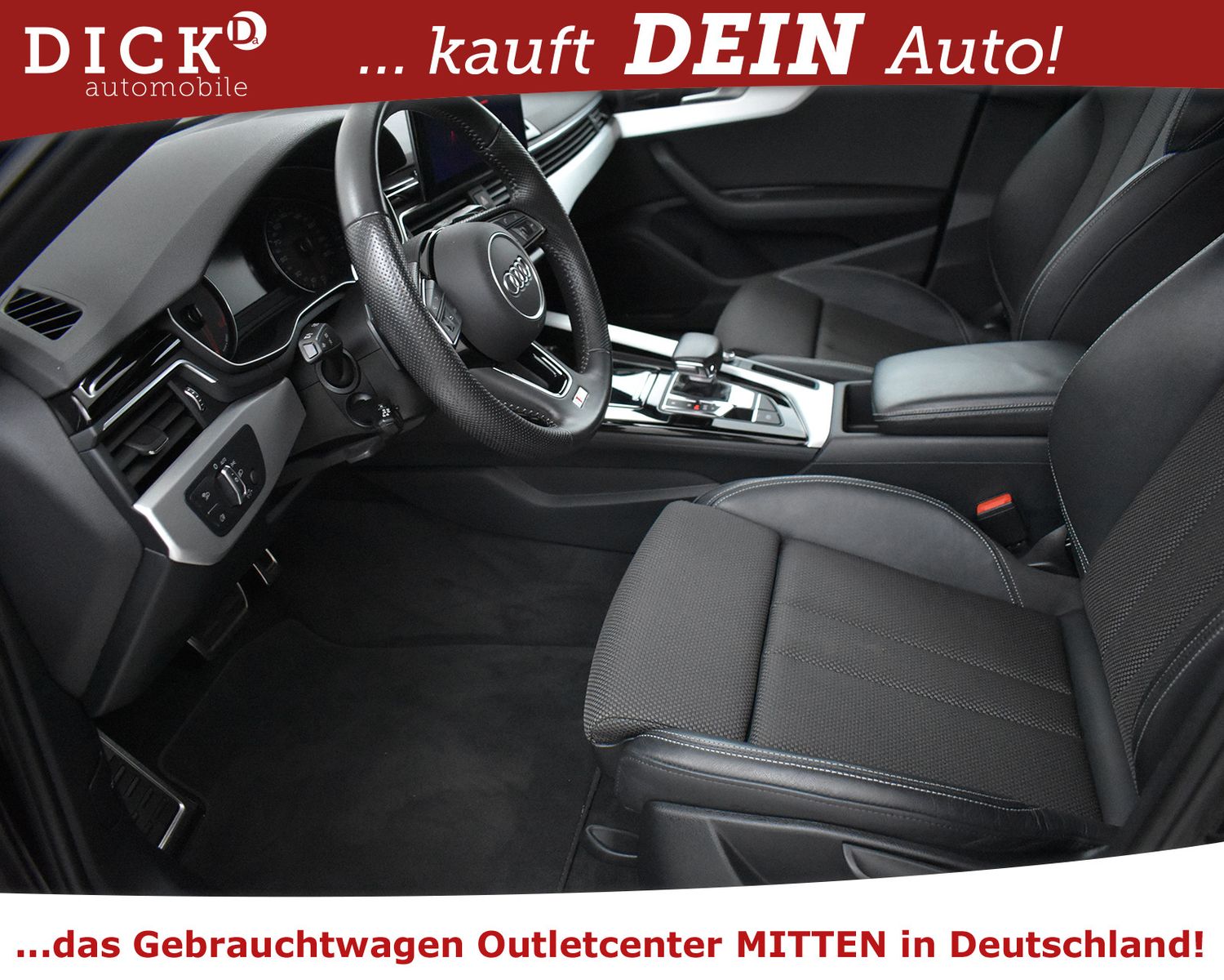 AUDI A4 35d S-Tr >S LINE SPORT+NAV+LEDER+SHZ+LED+AHK - Image 11