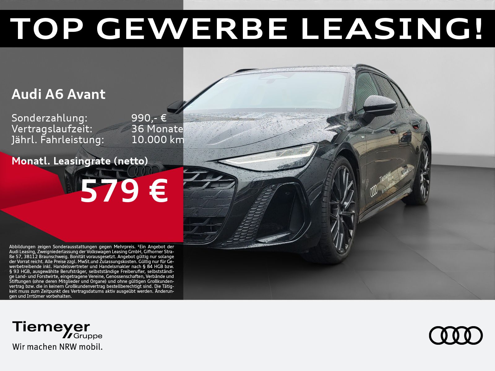 Audi A6 Avant 2.0 TDI Q S LINE 360° NAVI ACC LM21