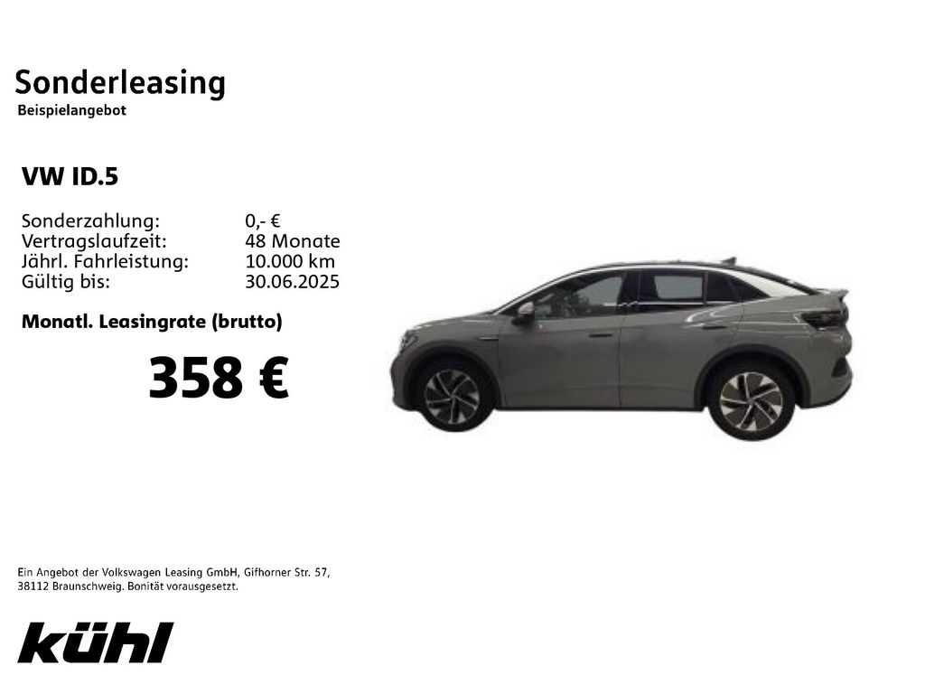 Volkswagen ID.5 Pro Performance mit Infotainment-Paket CCS