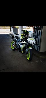 Honda Cbr 600 rr Hannspree  original  *Einzelstück * - HONDA WEIß CBR 600 RR