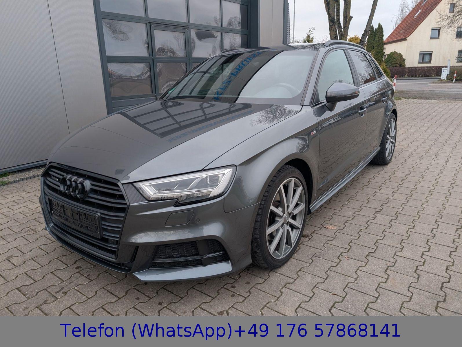 Audi A3 Sportback quattro S-line sport LEDER