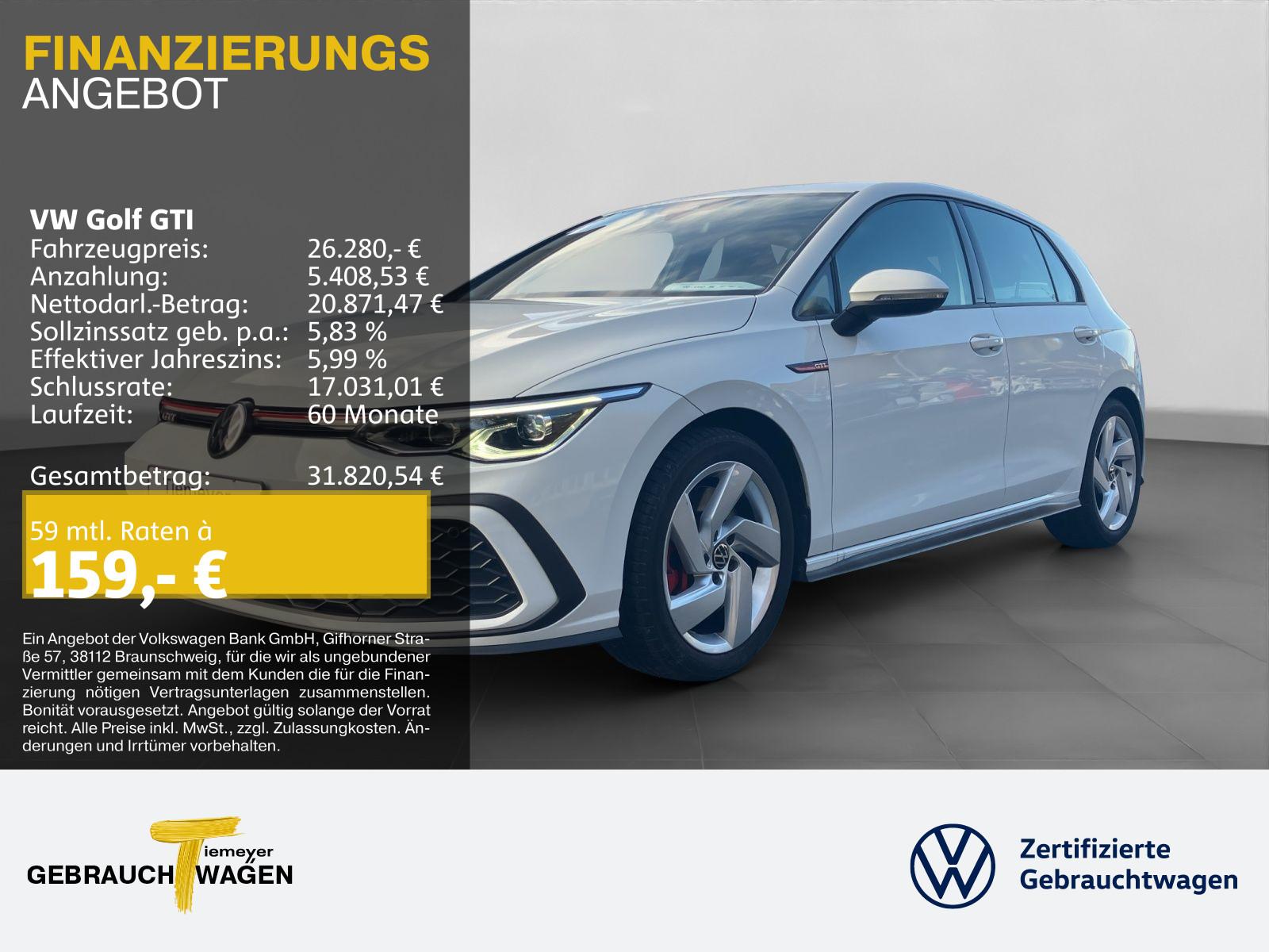 Volkswagen Golf GTI LED+ KAMERA ACC LM