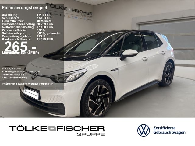 VW ID.3 Pro W AUT Navi KlimaA. LED LM PDC SHZ SpurH