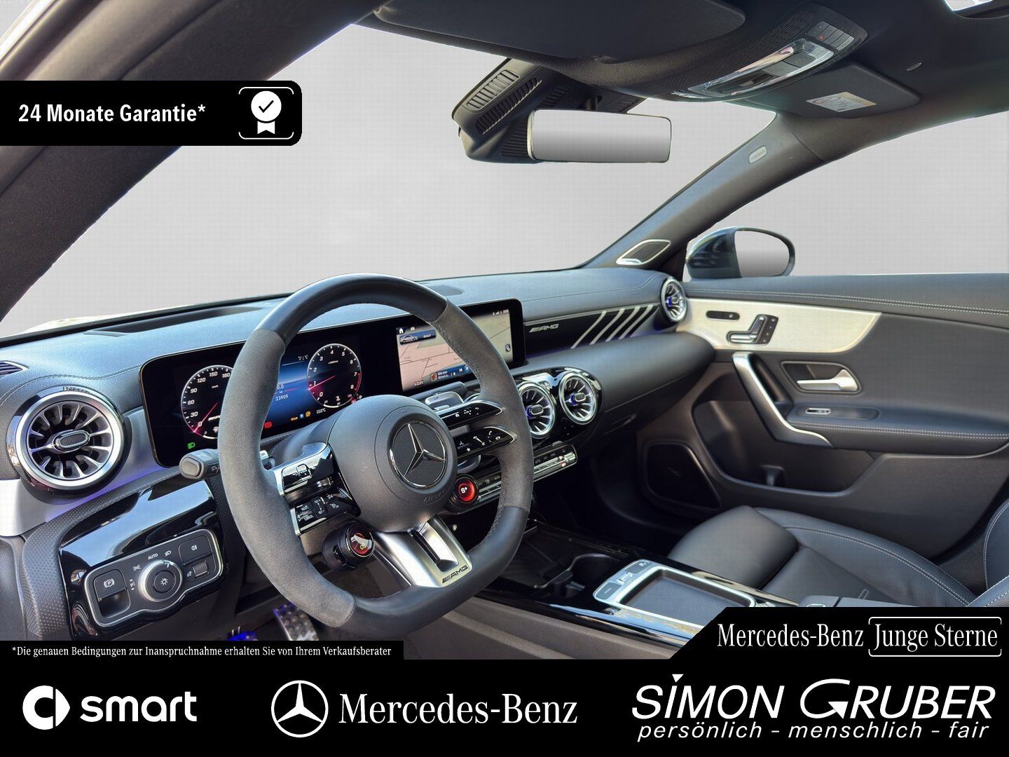 Fahrzeugabbildung Mercedes-Benz CLA 45 S Coupe AMG Night Pano HUD Burm Driver`s