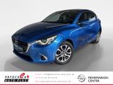 Mazda 2 Lim. 1.5 Kizoku Intense 8-fach bereift HUD LED - Mazda 2 mit Benzin-Antrieb: Blau, mit Klimaautomatik