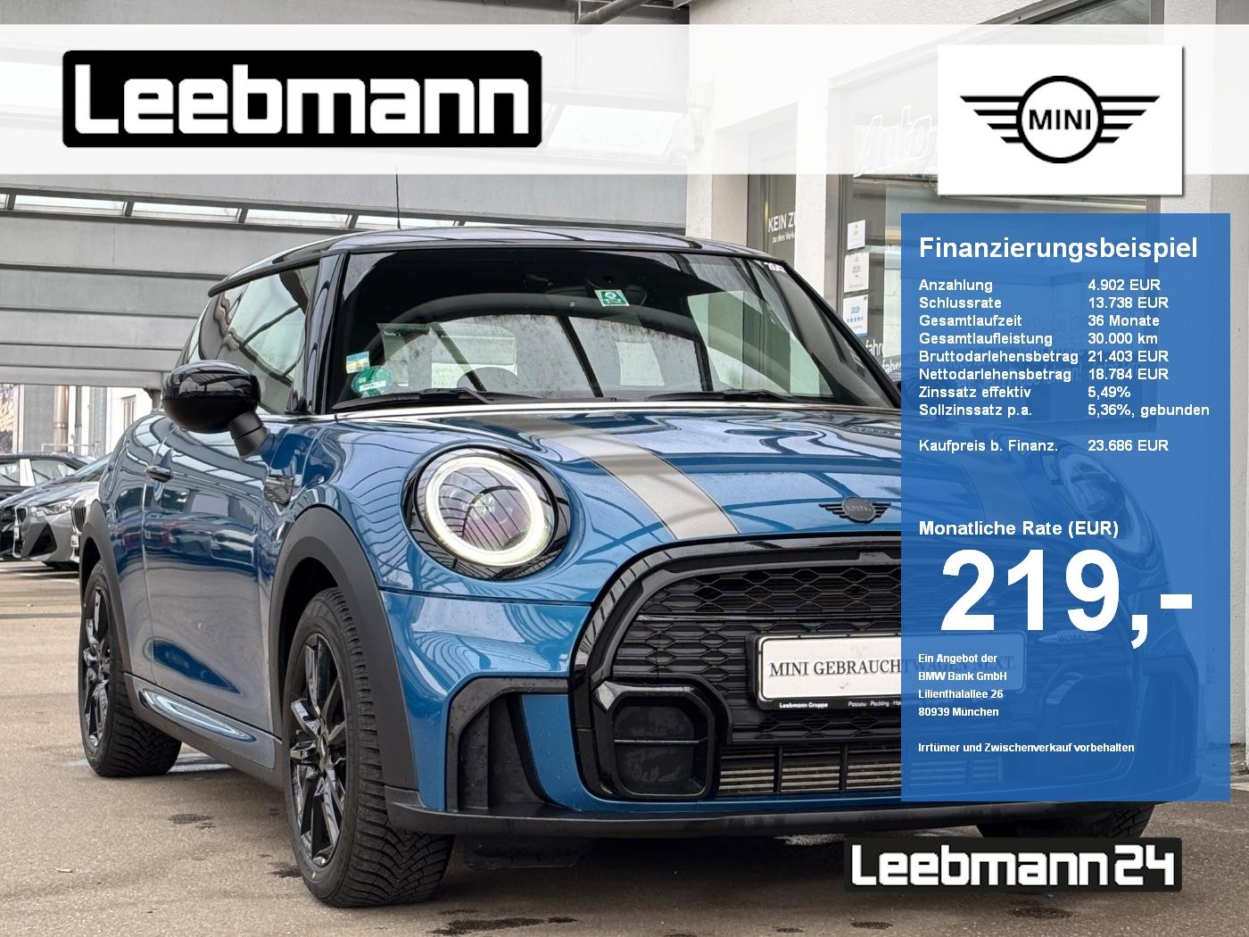 MINI Cooper 3-Türer DKG JCW-Trim 2 JAHRE GARANTIE