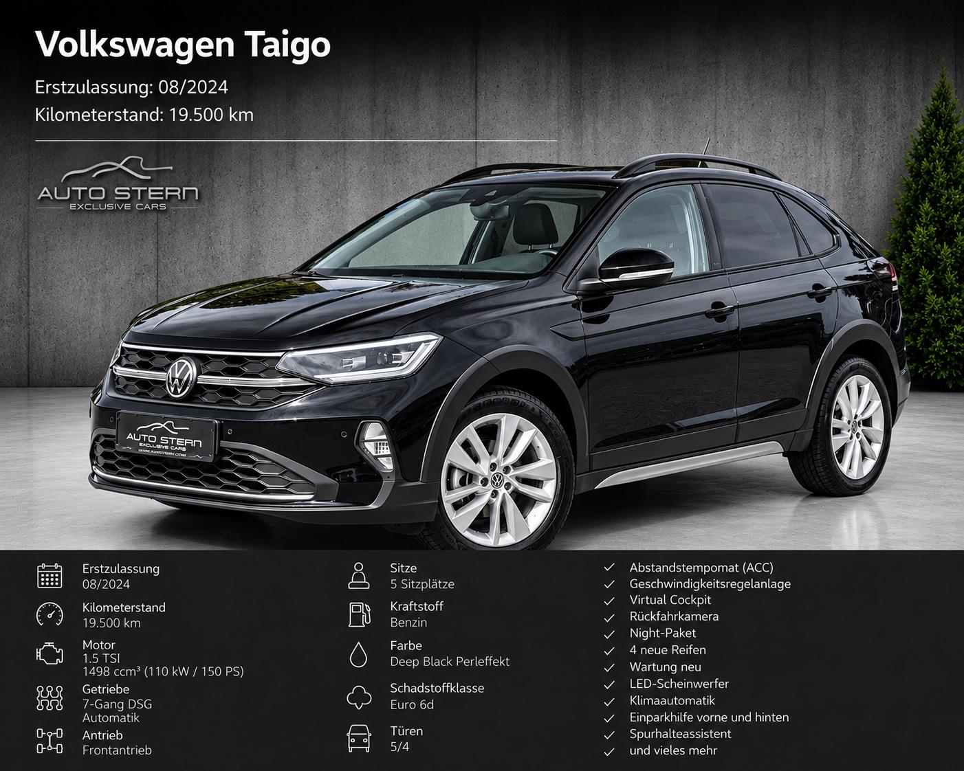 Volkswagen Taigo 1.5 TSI Move NAVI VIRTUAL ACC RCAM CARPLAY