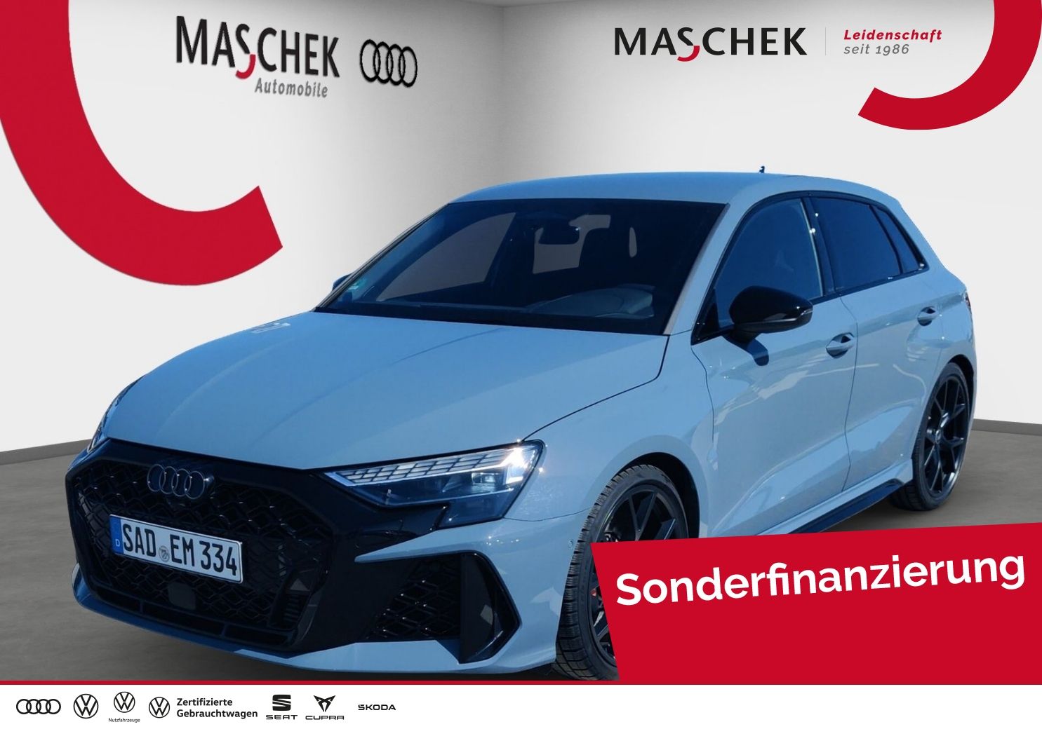 AUDI RS3 Sportback UPE: 78.255,- SONOS SportAGA Matri
