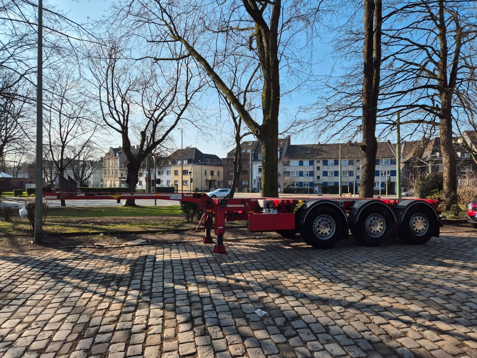 Fahrzeugabbildung Broshuis Container Chassis -  MFCC-HD - Ausziehbar