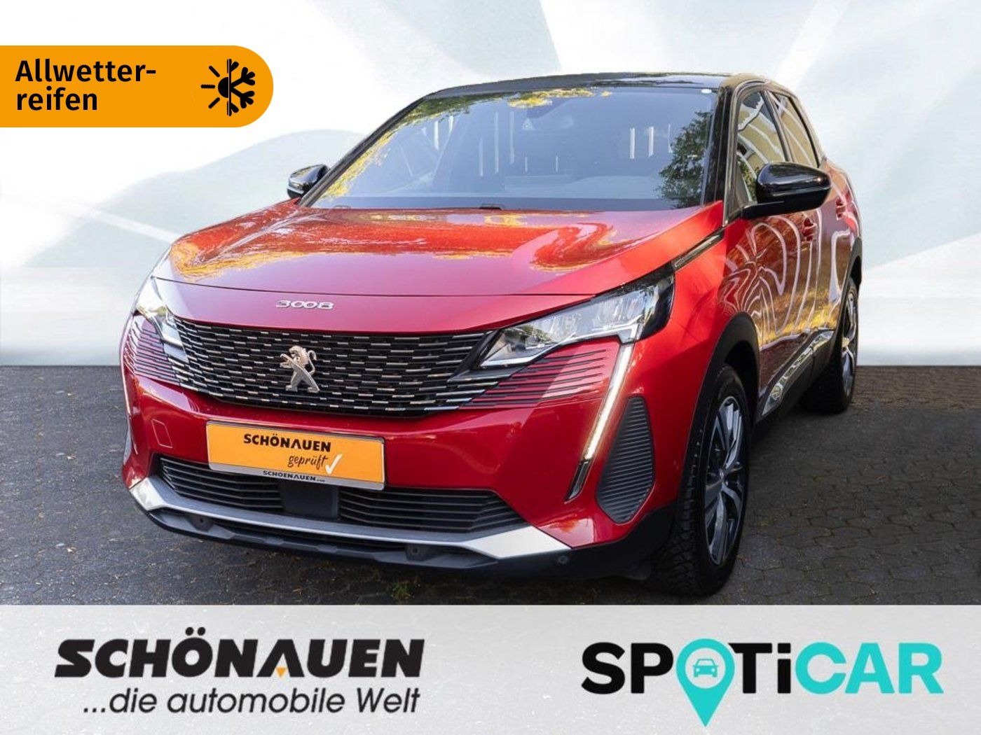 Peugeot 3008 Allure Pack +NAV+SHZ+RFK+PDC+eFH+ISOFIX+LED